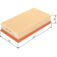 Bosch 1 457 433 263 Luftfilter FüR Saab 9 3 YS3D Staubpartikelfilter