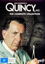 Quincy M.E. (Complete Collection) NEW PAL/NTSC 39-DVD Box Set Jack Klugman