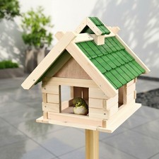 Vogelhaus Holz Vogelfutterhaus Vogelvilla Vogelhäuschen Vogelfutterstation 