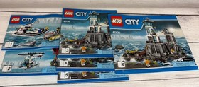 LEGO City 60130 Prison Island Retired Set w/ Original Box & Manuals RARE