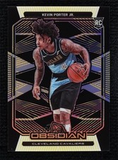 2019-20 Panini Obsidian Electric Etch Yellow 5/10 Kevin Porter Jr #186 on6