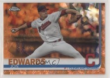 2019 Topps Chrome Sapphire Edition Orange 9/25 Jon Edwards #528 qf6