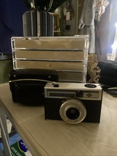 Vintage ISOFLASH RAPID C 35mm Film Camera With Leather Case