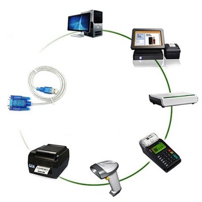 USB to RS232 Serial Port DB9 9 Pin Male COM Port Converter Adapter Cable  etS'yg