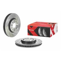 2X Brembo Bremsscheiben 296Mm Gelocht/Innenbel. Vorne Passend FÜR Lexus GS IS