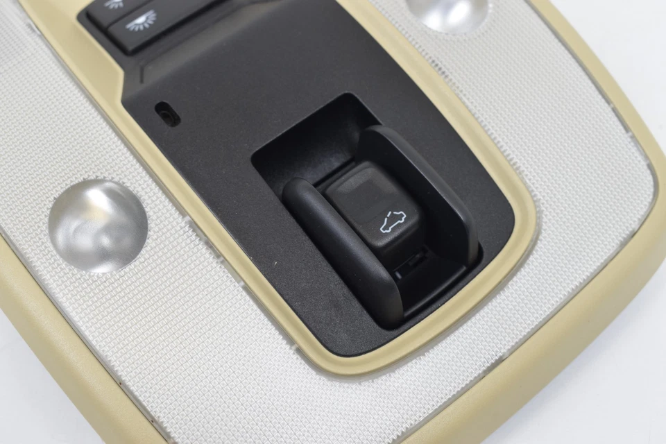 Volvo S60 2014-2018 consola superior beige domo luz mapa lámpara OEM 39826636 Foto 4 de 4