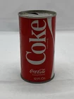 Vintage Coke Steel Pull Tab Soda Can 60’s-70’s Eugene, OR Spiral Design