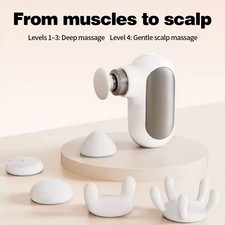 Smart Mini Massage Gun Adjustable Speed, Rechargeable Massager for Women Gift