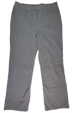 Quince Womens Ponte Pants Size Large Gray Comfort Style Office Teacher