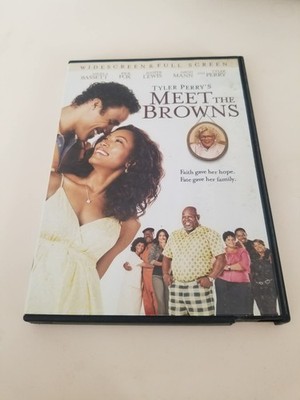 Tyler Perry's Meet the Browns (DVD, 2008, widescreen, full screen) (b)