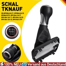 für AUDI A3/S3 A3 Sportback SCHALTKNAUF SCHALTHEBEL 6 GANG KNOPF ROT SCHALTSACK