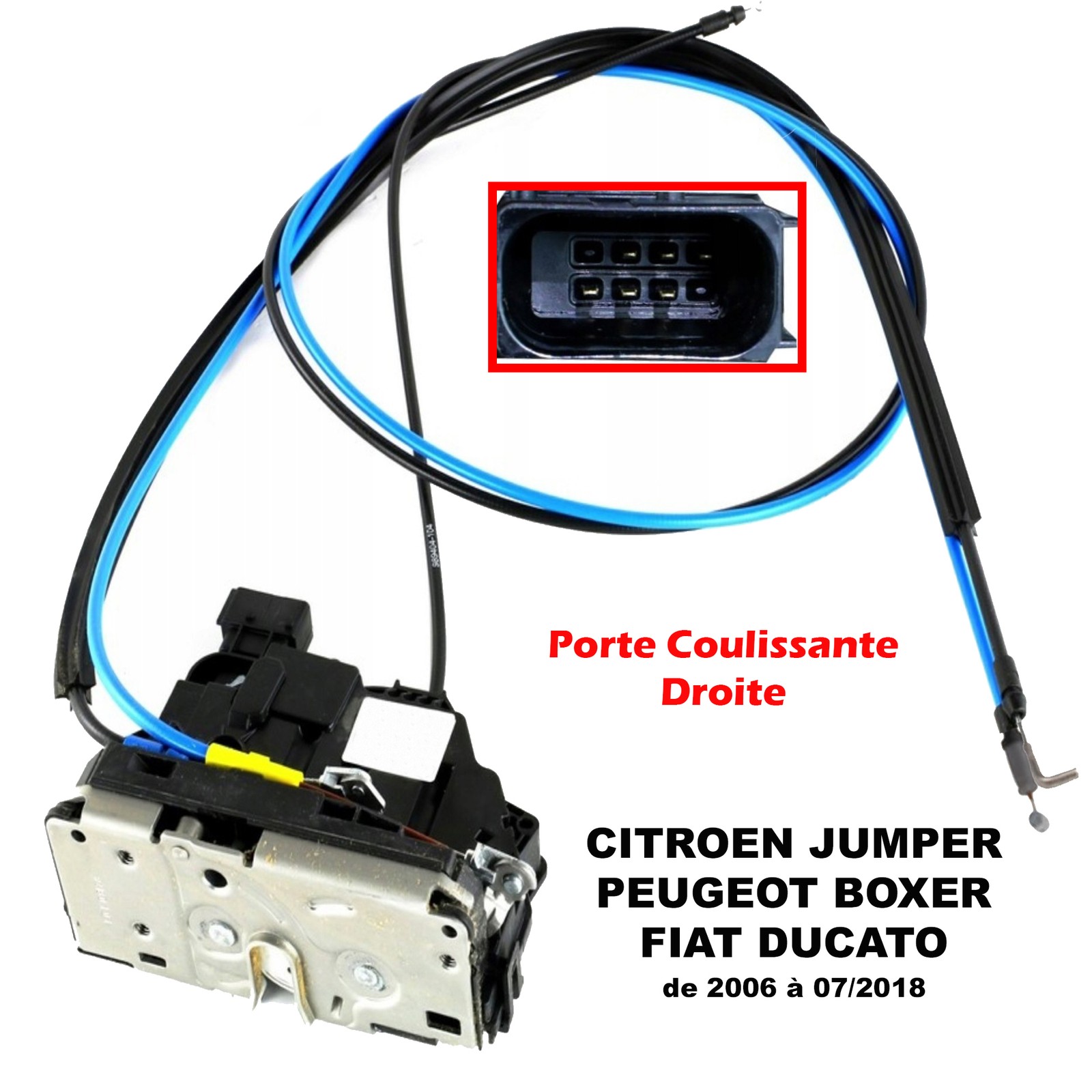 Serrure bloquée Boxer Jumper Ducato solution moteur centralisation L1