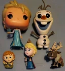 Lot Of Frozen 2 Funko Pop's 3 Mystery Minis Elsa Olaf Child Anna Sven
