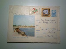 ROMANIA Travel Envelope for Italy 1968