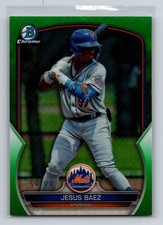 2023 Bowman Draft - Jesus Baez #BDC-108 - Chrome Green Refractor #/99