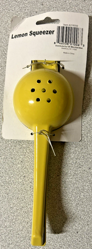 Living Concepts Zitronenpresse Handentsafter Werkzeug 8" Zoll lang 2" Zoll Tasche - Bild 3 von 8