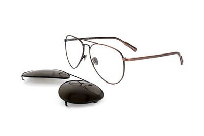 Kris Van Assche by Linda Farrow Sonnenbrille KVA81 C1 BRONZE 58/14/140 Herren