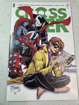 Crossover #3 - Image 2021 - Todd McFarlane Secret ShadowHawk 1:8 Variant - NM