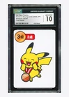 Pokemon CGC 10 GEM MINT 3rd Place Pikachu 2025 Pokemon Taruka 1ST Round Japanese