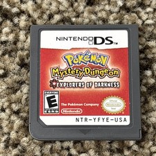 Pokemon Mystery Dungeon: Explorers of Darkness (Nintendo DS, 2008) Authentic