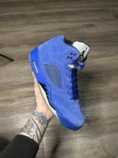 Jordan 5 Retro Blue Suede for Sale - Authenticity Guaranteed  display picture 2