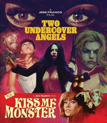 Two Undercover Angels / Kiss Me Monster Set Blu-ray Vinegar Syndrome Jess Franco
