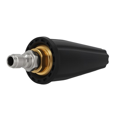 #ad 1* 2500PSI Pressure Washer Turbo Spray Nozzle 1 4 Quick Connect Aluminum Tip $14.42
