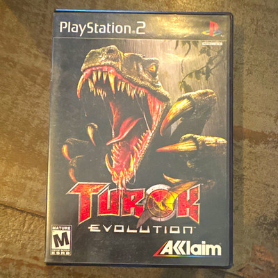 Acclaim Turok: Evolution Shooter Multiplayer M NTSC-U/C PS2 Manual