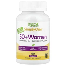 Simply One®, 50+ Women Multivitamin with Super Complexes, 90 Tablets