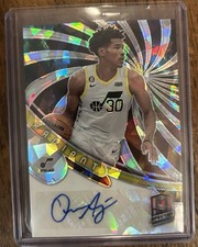 Ochai Agbaji RC Auto /49 2022-23 Spectra Radiant Rookie Autograph Jazz