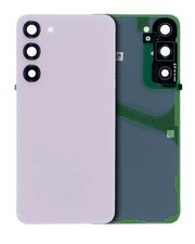 Back Cover Glass With Camera Lens For Galaxy S23 Plus Service Pack Lavender