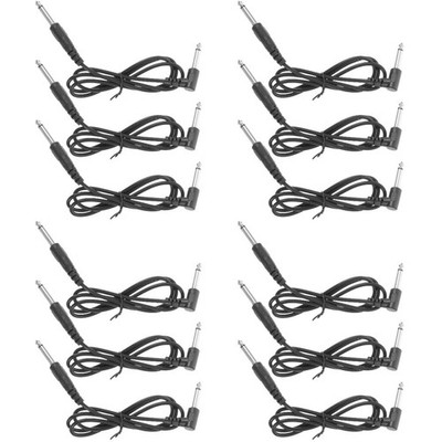  4 PCS Audiokabel Für Gitarre E-gitarre Abgeschirmtes Gitarrenkabel