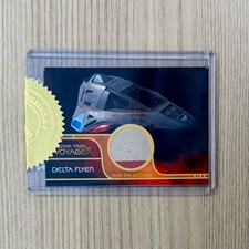 2012 Rittenhouse The Quotable Star Trek Voyager DELTA FLYER Relic Incentive /300