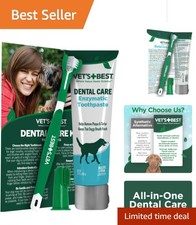 Veterinarian Formulated Dog Toothbrush Toothpaste for Ultimate Dental Care