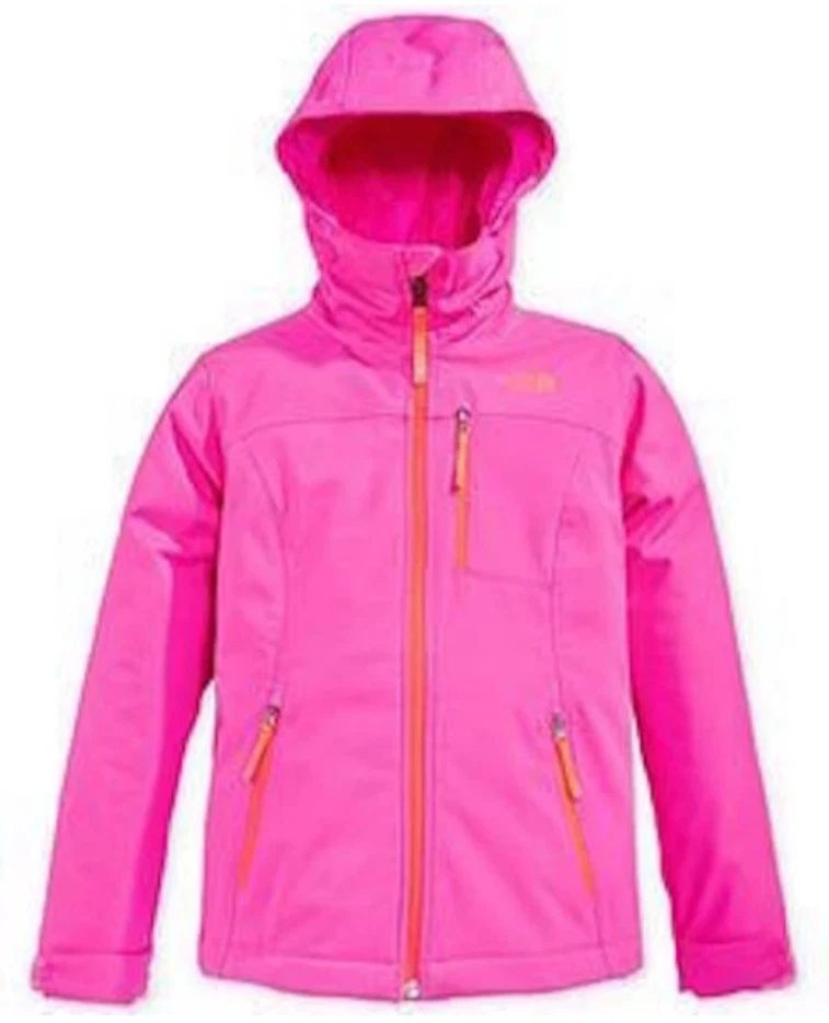 GIRLS THE NORTH FACE APEX ELEVATION JACKET AZALEA PINK SIZE 10/12 Rain/Insulated
