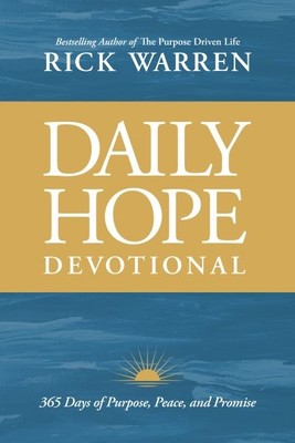 Daily Hope Devotional : 365 Days of Purpose, Peace, and Promise, Hardcover by...