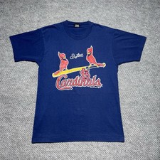 Vintage 1990 St. Louis Cardinals T-Shirt Large Major League Baseball RARE MENS