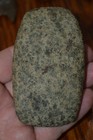 Green & Tan Hardstone Polished Hopewell Square Celt Boone Co, Mo 3.5/8 x 2.1/8 — photo 5