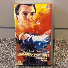 Silver Vision WWE Survivor Series 2003 A Fall From Grace VHS PAL English 15