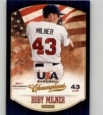 2013 Panini USA Baseball Champions Hoby Milner #121