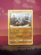 Pokemon Card Cubone Unified Minds Common 105/236 Near Mint