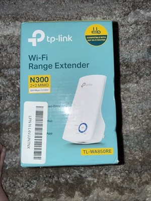 TP-LINK TL-WA850RE N300 Universal WiFi Range Extender (Slight Box Damage)