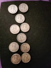 walking liberty half dollar 10 coin lot