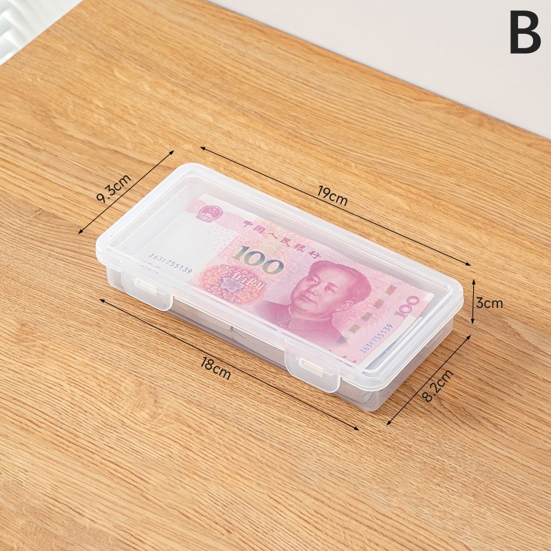 Portable Storage Box Paper Money Album Currency Banknote Case Coin ...