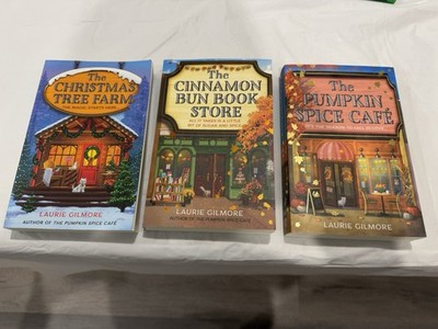 Lot Of 3 Laurie Gilmore Paperback Novels Cinnamon/Christmas/Gingerbread