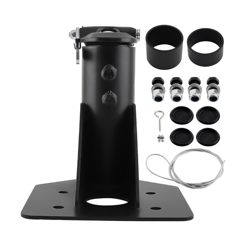 Adjustable Cushioned Adapter Fifth Wheel To Gooseneck 12 to 17 inches 5th - Bild 2 von 11