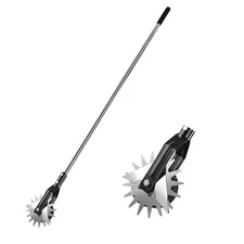 Wheel Rotary Edger Lawn Tool, Grass Edge Trimmer, Sidewalk Manual Lawn Edger,...