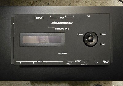 Crestron HD-MD4X2-4K-E HDMI Rack Mounted Switcher