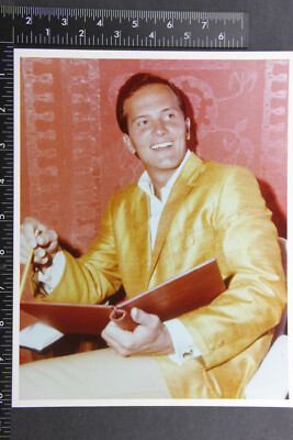 Pat Boone Headshot Portrait Promo 8x10'' Photo Pre-2012 L1745J