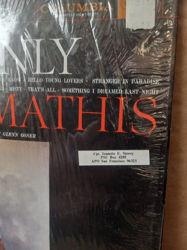 Johnny Mathis Johnny's Greatest Hits Heavenly The First Time Ever Vinyl Lot - Imagen 3 de 10